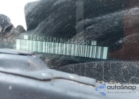 2011 Buick Lucerne Cxl z USA, uszkodzony, nr VIN 1G4HC5EM1BU146580